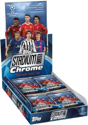 Topps Stadium Club Chrome UEFA Champions League 2021/22 Base Single Rookie RC