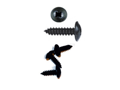 SCHWARZE POZI ANTRIEB FLANSCHKOPF SELBSTSCHNEIDENDE GEWINDESCHRAUBEN Nr. 8 x Länge 1/2'' bis 1''