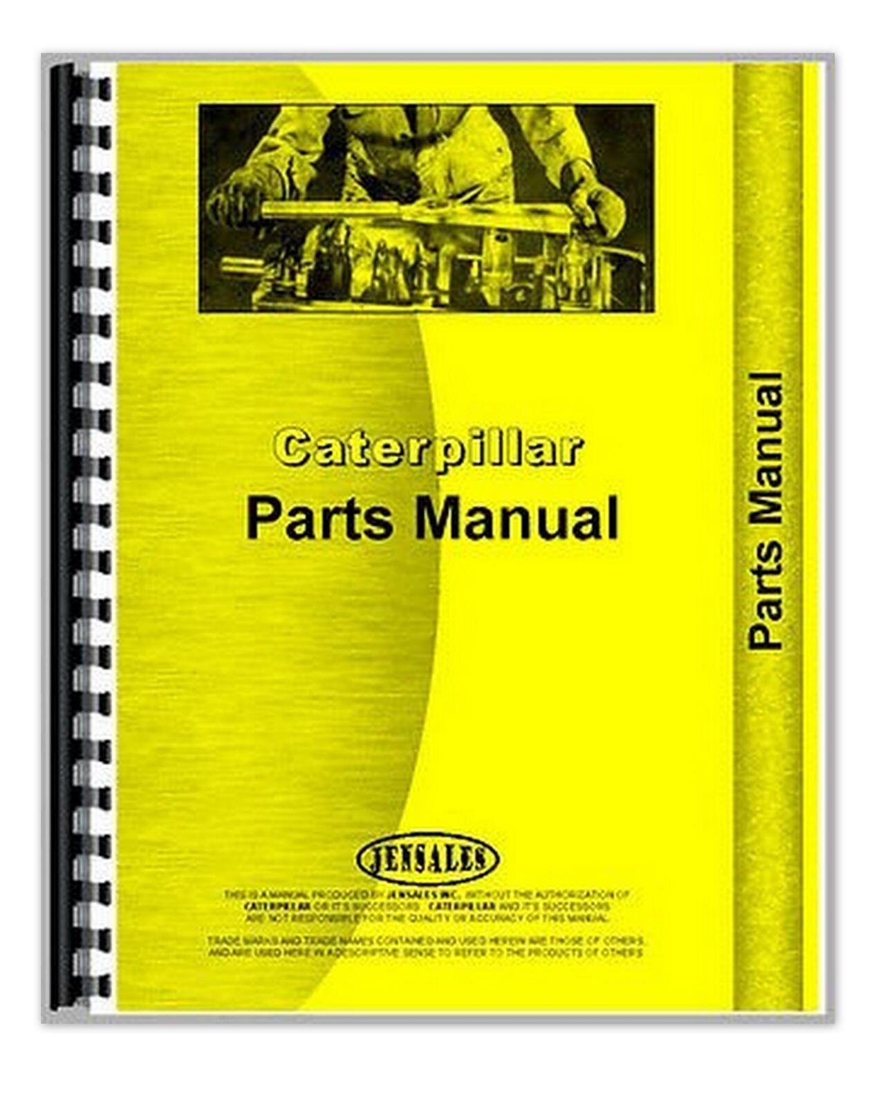 Caterpillar D7 7A Crawler Bulldozer Parts Manual for Attachments