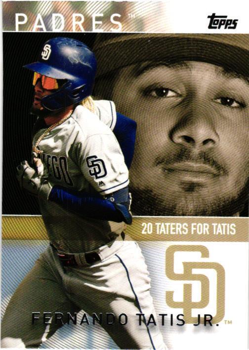 2020 Topps #FTH-25 Fernando Tatis Jr. Fernando Tatis Jr. Highlights