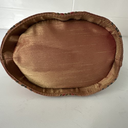 Cartera vintage bordada asa superior boda graduación jardín fiesta - Imagen 6 de 13