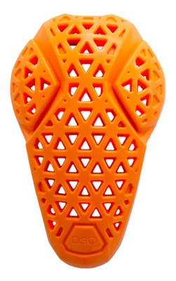 Motorcycle Rukka D30 PRO Knee LP2 Protectors (Orange)
