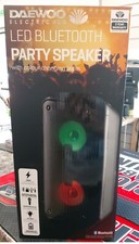 daewoo bluetooth subwoofer party speaker