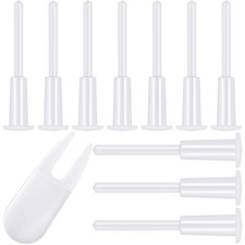 11pcs Exercise Ball Plug Pin with Plug Remover Yoga Ball Plug Kits Reusable A...