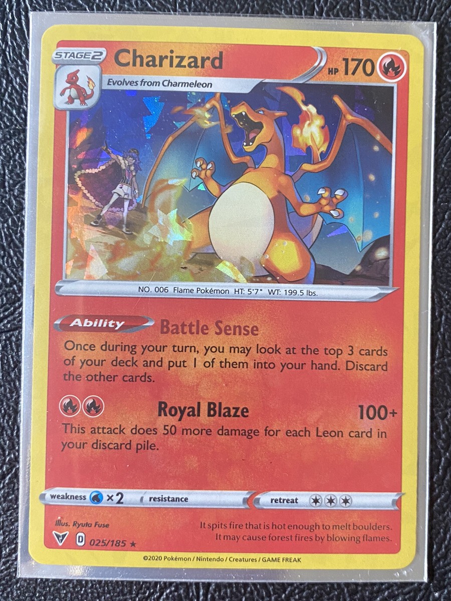 2020 charizard pokemon card - V - SWSH050 - Full Art - Black Star Promo Weakness Water ×2 Resistance None None Retreat Cost 2020 Pokemon Sword & Shield
