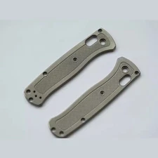 A Pair TC21 Titanium Alloy Handle Scales for Benchmade Bugout 535 Folding Knife