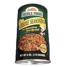 Tony Chachere's Famous Original CREOLE Seasoning No MSG - 6 OZ Shaker