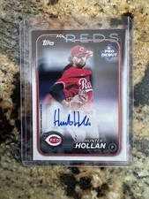 Hunter Hollan 2024 Topps Pro Debut #PD-6 Base Auto - Cincinnati Reds - ACL Reds