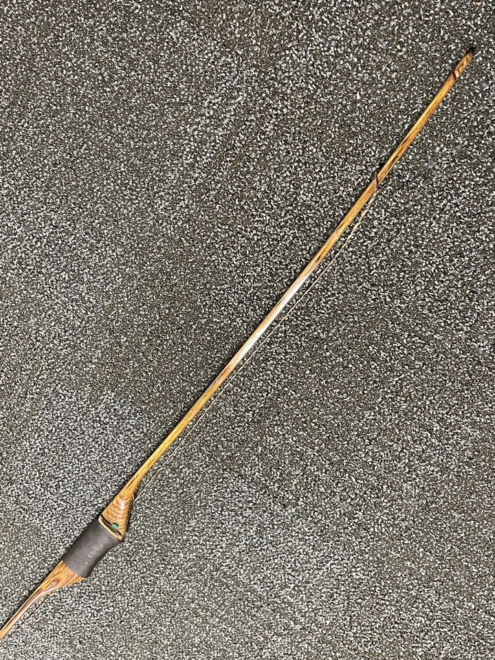 Jerry Hill Archery, Wildcat Deluxe Longbow RH 6026” With Flemish