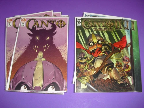 Lot of 17 Canto comics all NM! IDW 1-6 2019 Hallow Men 1 2 3 5 City of Giants