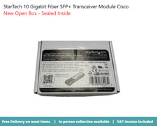 StarTech 10 Gigabit Fiber SFP+ Transceiver Module Cisco SFP10GLRMST