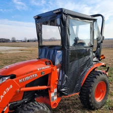 Hardtop Tractor Cab for KUBOTA B2301 / B2301-01 / B2601 and B2601-01