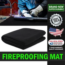 Welding Blanket Fireproof Mat Heat Resistant Material up to 1800°F Flame Retarda