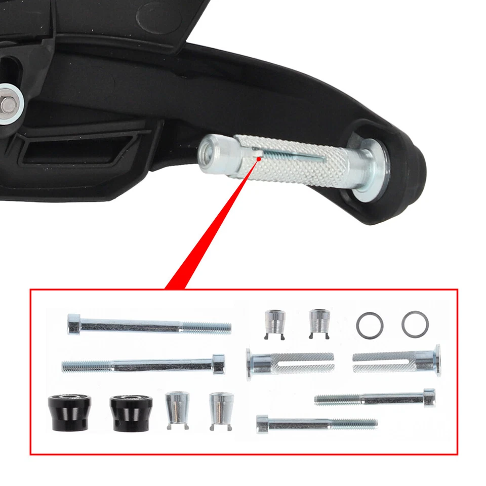 PARAMANI [ACERBIS] ARGON - MOTO MORINI X-CAPE 649 (2021-2023) 0024836.349 ROSSO - Immagine 3 di 4