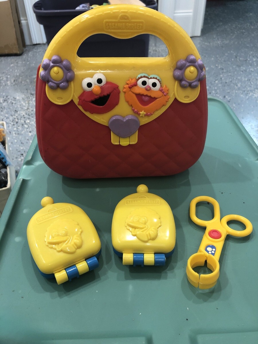 Sesame Street My First Purse Pink Plastic Elmo Zoe Accessories