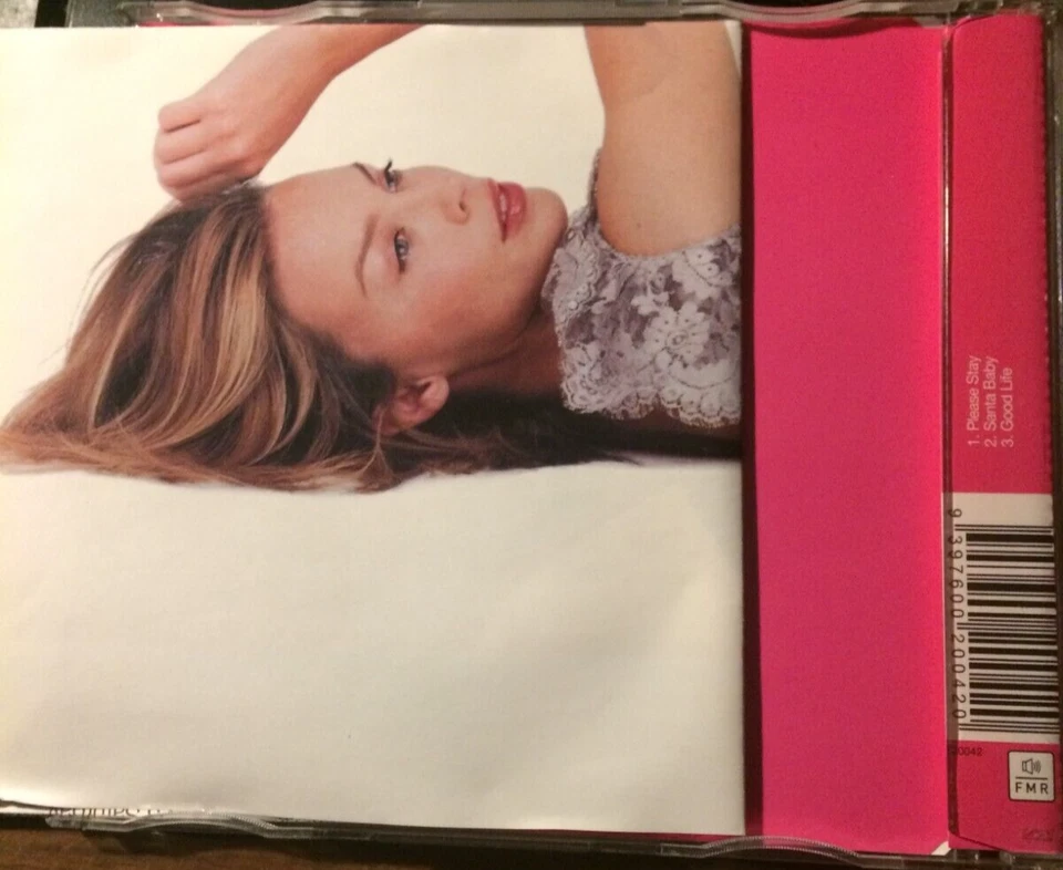 KYLIE MINOGUE Please Stay Australian CD 1 Single w Poster & Promo Stamped - Image 3 of 4
