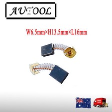 Carbon Brushes For Ryobi EMS18255CL  Drop Saw 6.5mm X 13.5mm X16mm AU seller