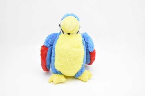 Papagei, blau, realistisches Stofftier Vogel Stofftier Kinder Geschenk sehr schön Plüsch 9 Zoll G009 - Bild 4 von 6
