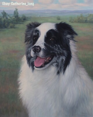 Custom pet portrait oil painting from Photo, Photo to oil painting,100% Handmade