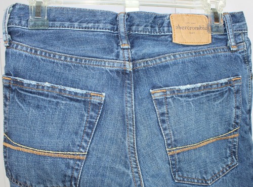 ABERCROMBIE KIDS JEANS BOYS ROLLINS LOW RISE SKINNY BUTTON FLY Size 14 Vtg Y2K - Picture 4 of 4