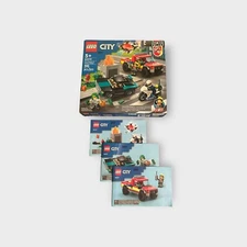 LEGO CITY: Fire Rescue & Police Chase (60319) Box & Manuals Only - No Legos