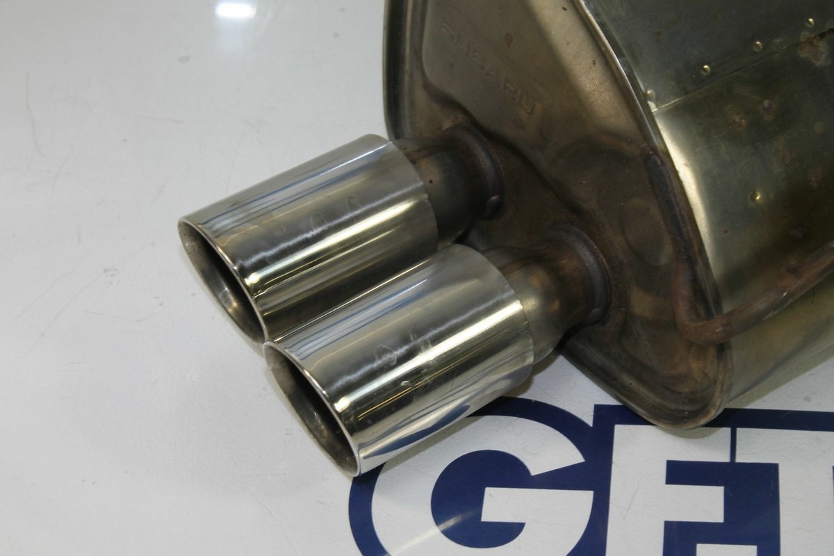 11-19 SUBARU WRX STI DRIVERS LEFT LH EXHAUST MUFFLER SEDAN