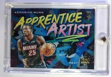 2019-20 Panini Court Kings Apprentice Artist Kendrick Nunn RC #8, Miami Heat