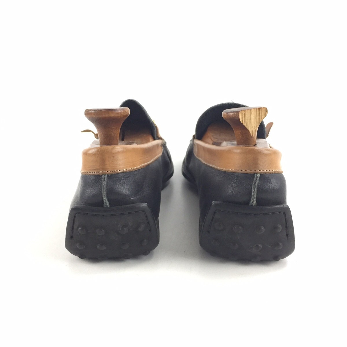 Joyks Leather Driving Moccasins, Black - Men display picture 1