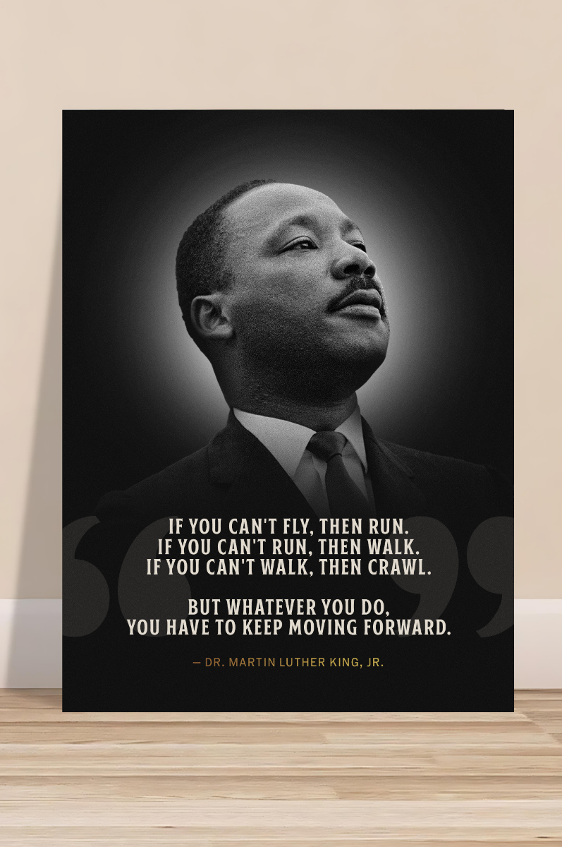 Martin Luther King, Jr. Posters, Inspiring Quotes, Black History Month Decor