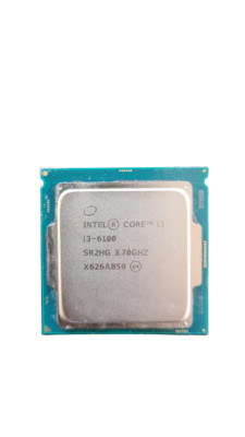 Intel Core i3-6100 CPU 3.7GHz LGA1151 SR2HG mit Kühler getestet