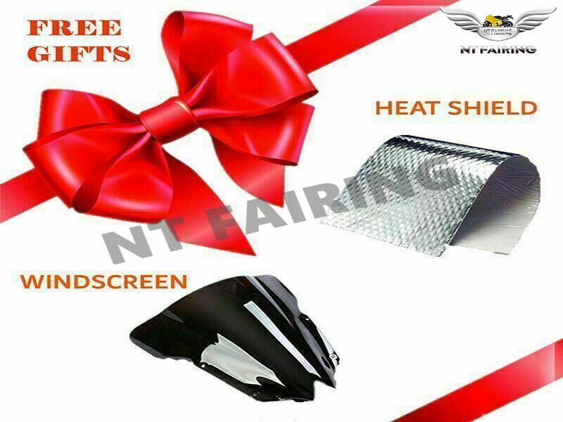 Injection New KRT Green Full Fairing Fit for Kawasaki 2013-2017 EX300 h034