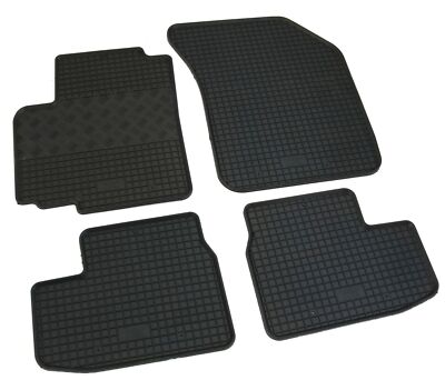 Gummi Fußmatten für Opel Agila B 2007-2014 Passform Gummimatten Matten 4-teilig