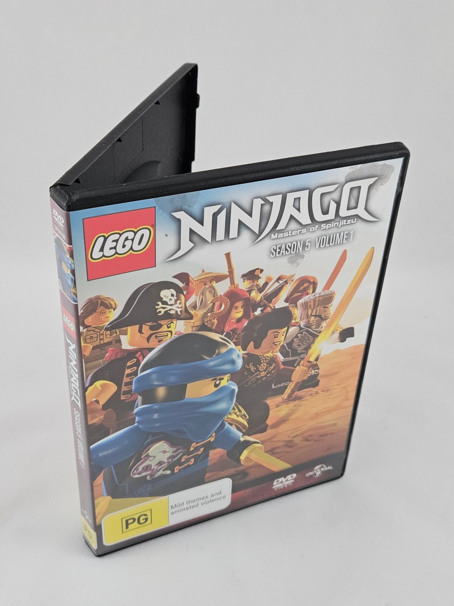 Lego Ninjago: Season Volume DVD (Region 4) VGC NEW CASE
