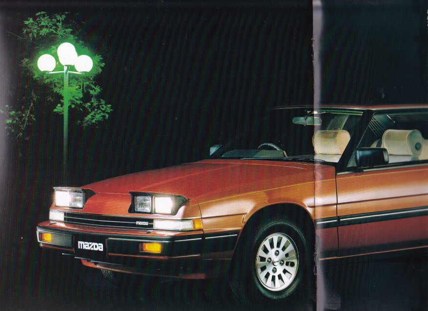 1986 MAZDA 929 HB Australian Brochure Sedan 2 & 4 Door Hardtops