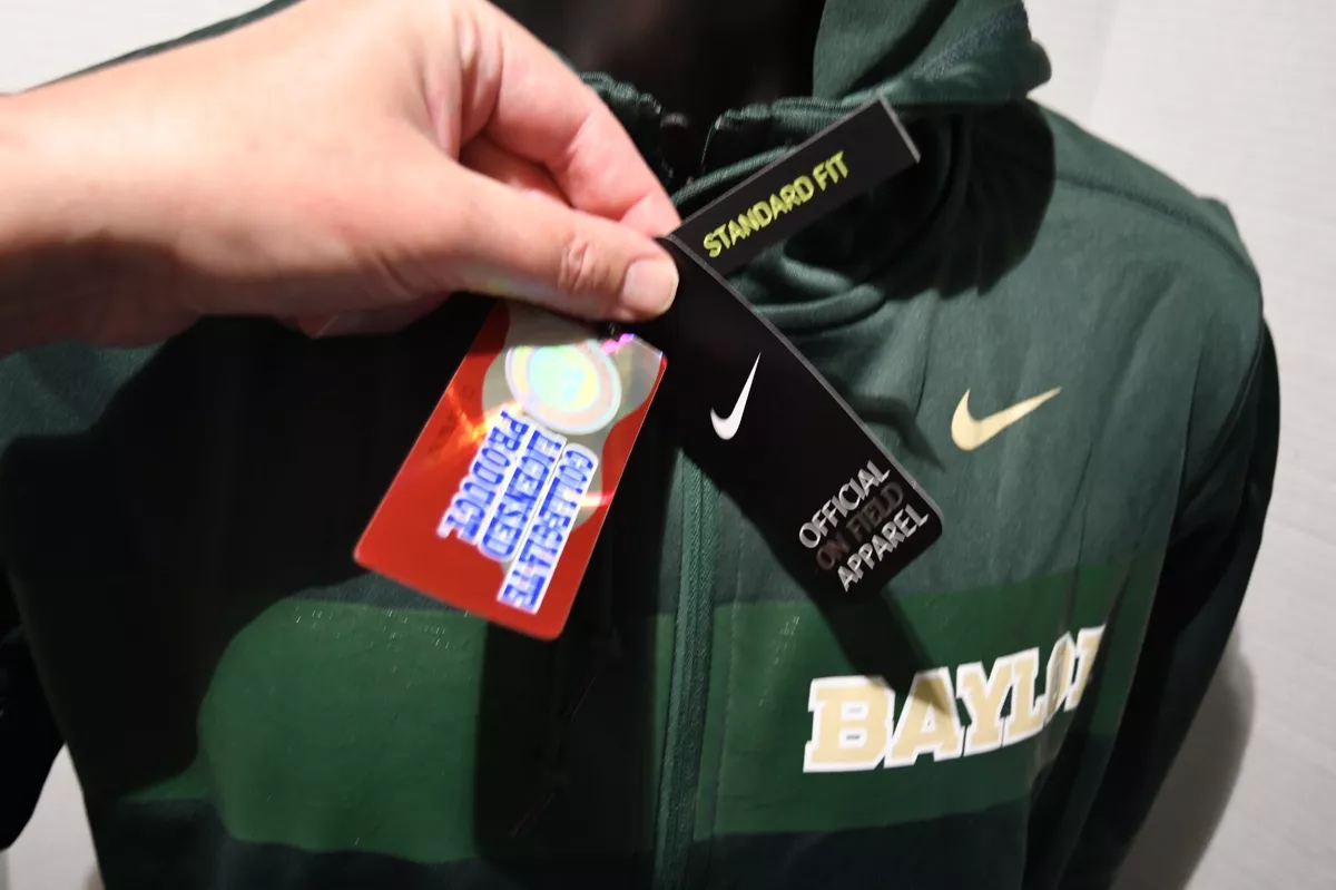 BAYLOR BEARS MENS Nike Therma Full zip Sideline Hoodie Sizes L 2XL New W Tags