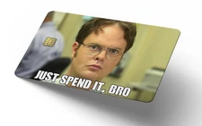 Dwight Schrute Credit Card Skin, Debit Card Covering