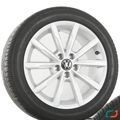 Original VW Polo 6R Sommerräder Portago Sommerreifen 6C0601025A 215/45 R16 86H - Bild 2 von 9
