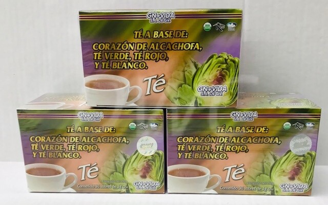 Gn+vida Original Artichoke Green Tea And More