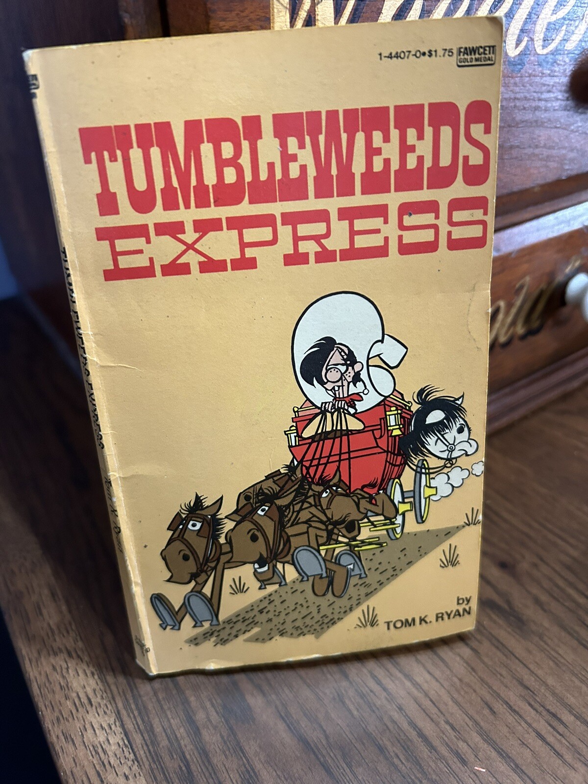 Tumbleweeds Express by Tom K. Ryan 1981 Paperback Fawcett Gold Medal 1st COMICS