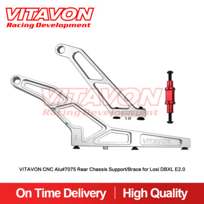 Vitavon CNC Alu7075 V2 Rear Chassis Support/Brace For LOSI DBXL E2.0