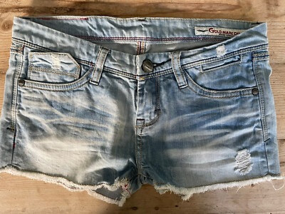 GOLD MARK DENIM  MAXIME COSSOGUY JEAN SHORTS SZ 26  L@@K!