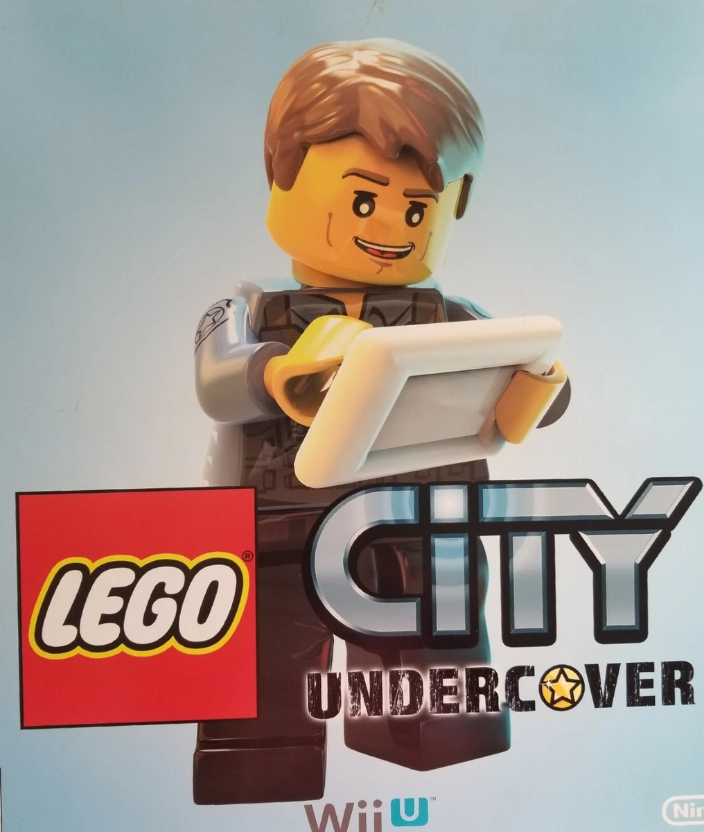 LEGO CITY Undercover Game Store Light Box Display Sign Nintendo