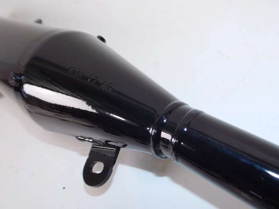 KTM PENTON GS 250/350/420/495 1981-82 SILENCIADOR ESCAPE TUBO ABRAZADERA MONTAJE Foto 3 de 4