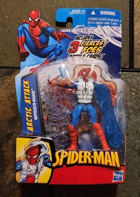 NEW 2009 Marvel Spiderman Hasbro Action Figure Arctic Attack Spider Man Sealed