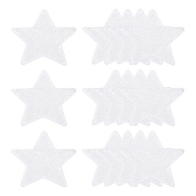 20 Pcs Sequin Star Iron on Patches 2.6 x 2.4 Inch Embroidery Sequin Patches f...
