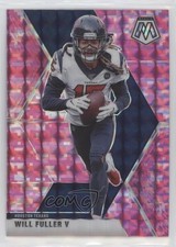 2020 Panini Mosaic Pink Camo Mosaic Prizm Will Fuller V #89 0q9m