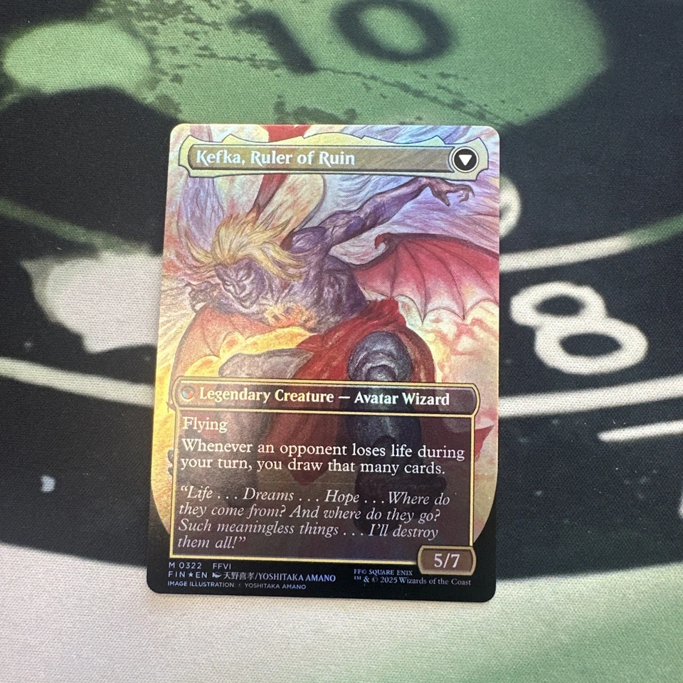Kefka, Court Mage (0322) (Borderless) Final Fantasy Foil - Image 2 of 2