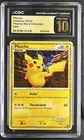 (PSA) CGC 10 Pristine Pikachu World Collection English Holo Pokemon Card Promo