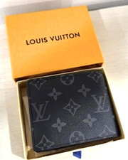 Louis Vuitton Multiple Monogram Slender Canvas Black Men s Wallet.