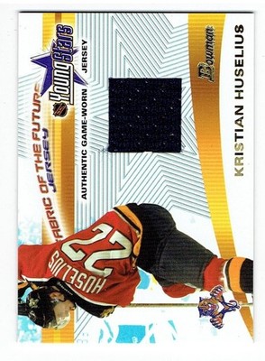 Kristian Huselius 2001-02 Bowman YoungStars Relics #JKH 